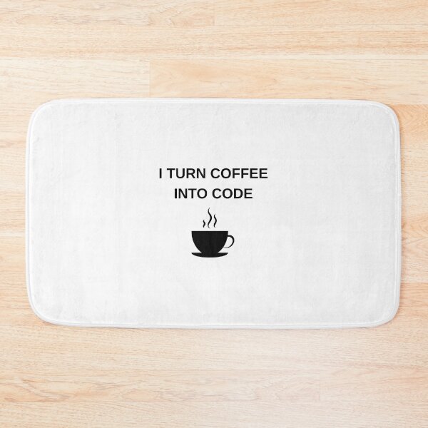Item preview, I TURN COFFEE INTO CODE FUNNY designed and sold by eihabo.