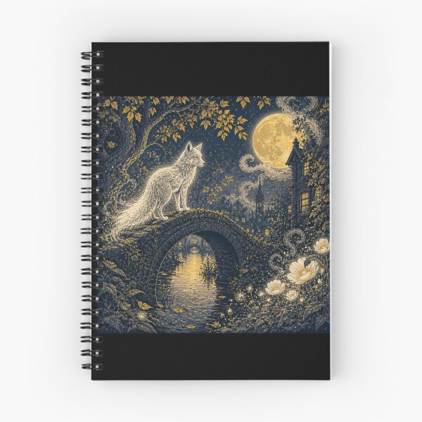 Item preview, Spectral Fox designed and sold by Shelley Loewnau-Jones Studio.