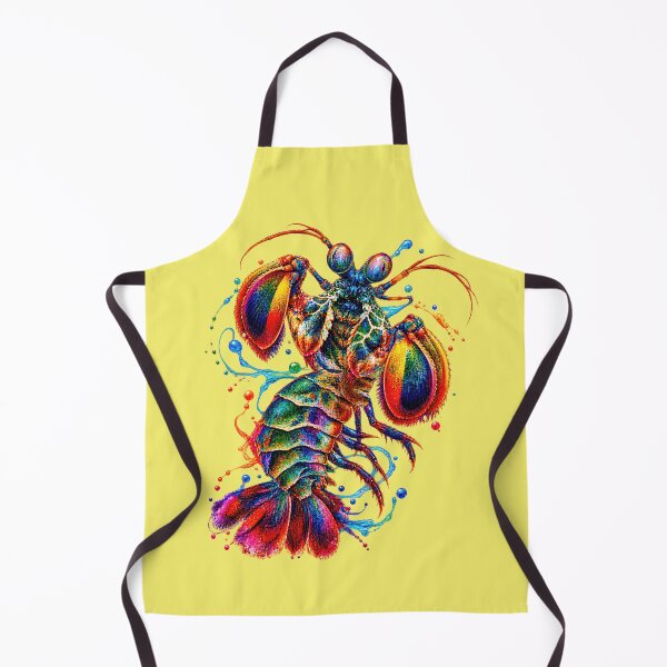 Item preview, Small, Mighty, Feisty - Peacock Mantis Shrimp designed and sold by Artekinium.