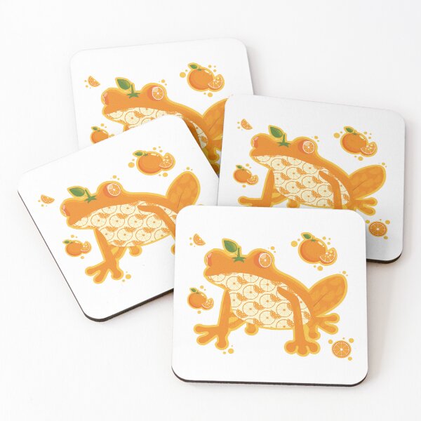 Item preview, Orange Juice Frog designed and sold by TokkiJess.