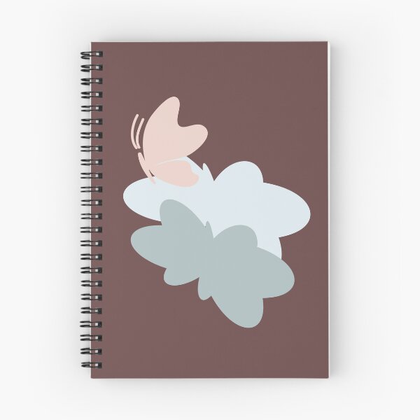 Item preview, Modern Aesthetic Butterfly in Pale Pink and Blues designed and sold by happiiart.
