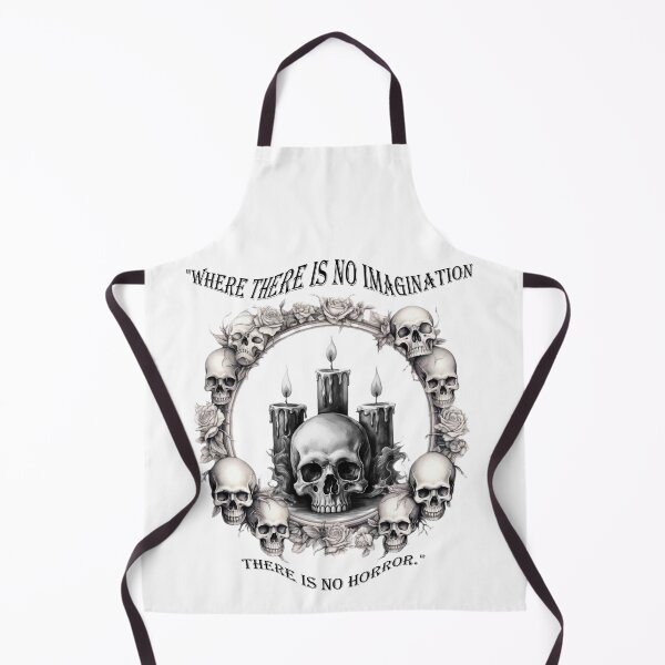 Item preview, Where there is no Imagination. There is no Horror. designed and sold by Sonia Jones Art.