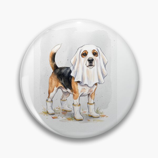 Item preview, Ghost Beagle Hound designed and sold by Roy & Tiffany.