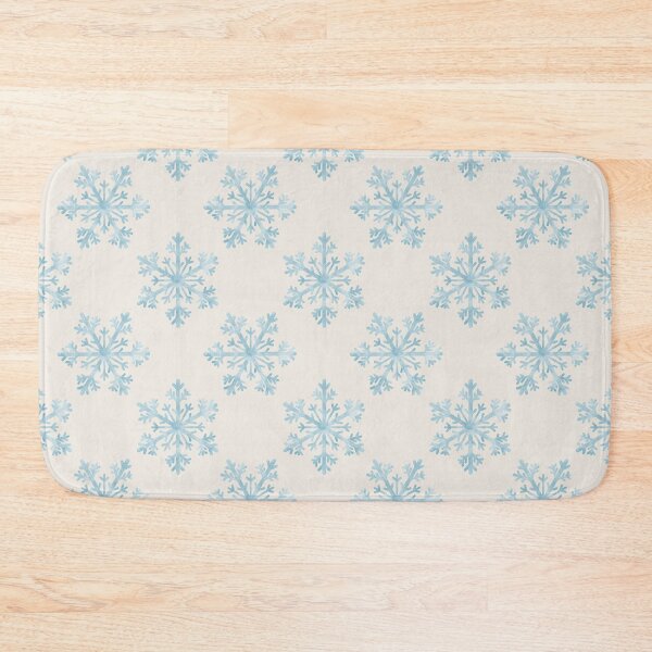 Item preview, Watercolor Christmas Snowflakes On Cream  designed and sold by QuestingPixel.