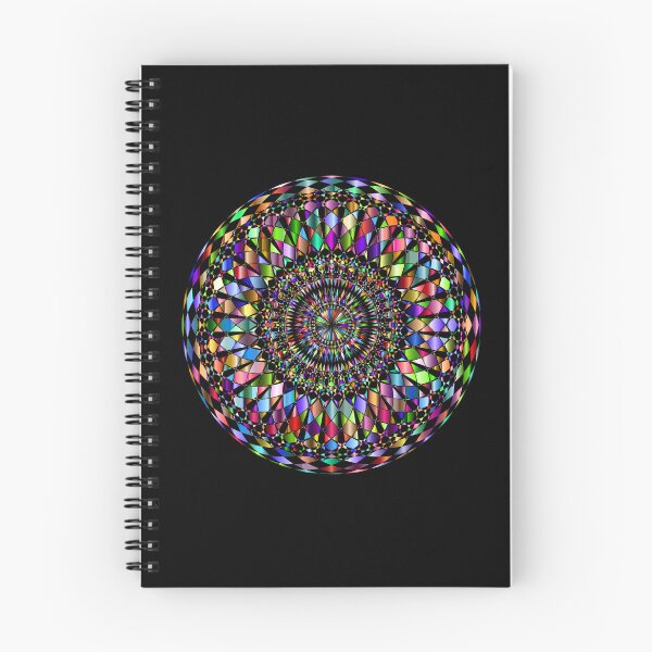 Item preview, Vibrant Kaleidoscope Sphere - Rainbow Geometric Mosaic Art designed and sold by Elite Wall Art.