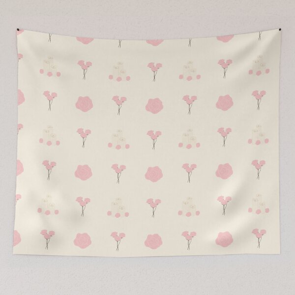 Item preview, Coquette Flowers and Candles Pattern designed and sold by miawgigi.