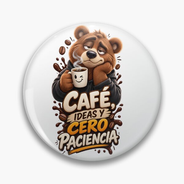 Item preview, Sleepy bear with coffee: ideas and zero patience designed and sold by LINSSEX Style • Urban & Sport Streetwear.