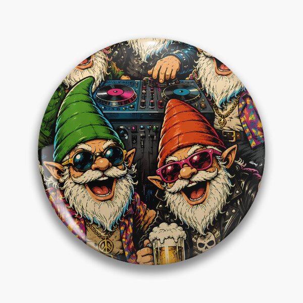 Item preview, Gnomes at the disco designed and sold by redmoon64.
