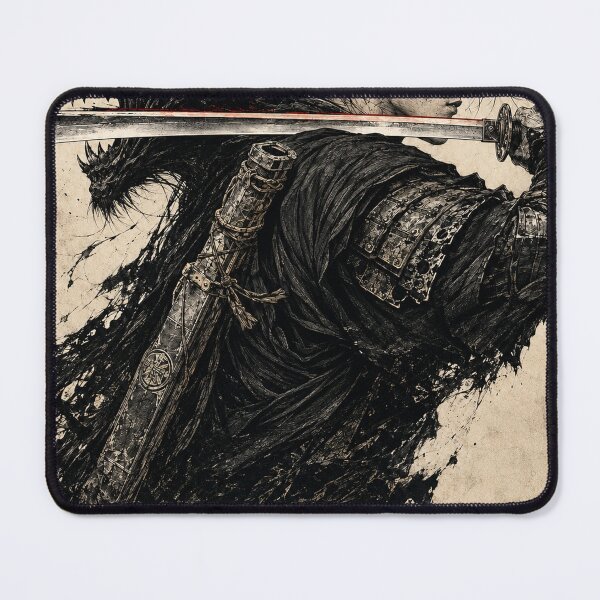 Item preview, Samurai Swordsman and Horned Demon Spirit designed and sold by MouradStudio.