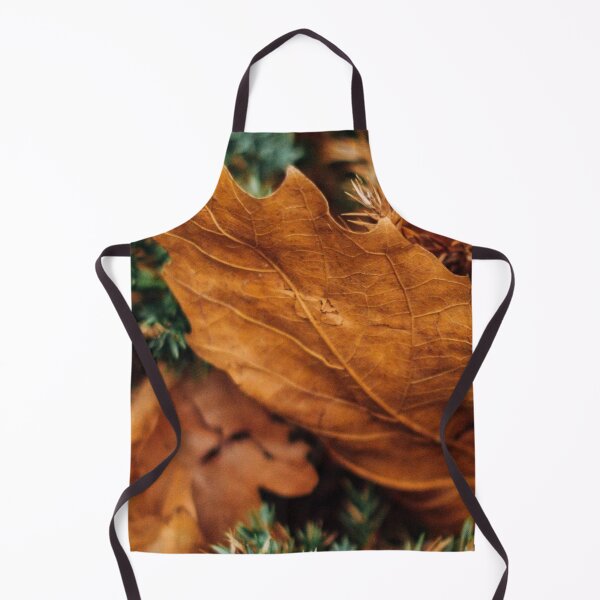 Item preview, Rustic Autumn Oak Leaf Macro — Earthy Brown and Evergreen Forest Foliage designed and sold by LYAN-STORE.
