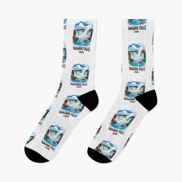 Item preview, Niagara Falls Waterfall USA Travel Art designed and sold by Merch by Das Design Studio.