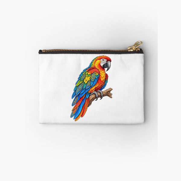 Item preview, Colorful Bohemian Macaw Parrot – Ornamental Tropical Bird Art designed and sold by PeanutGalSean.