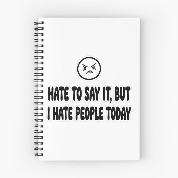 Item preview, Funny Antisocial Sarcastic People Hate Tee designed and sold by Tininai.