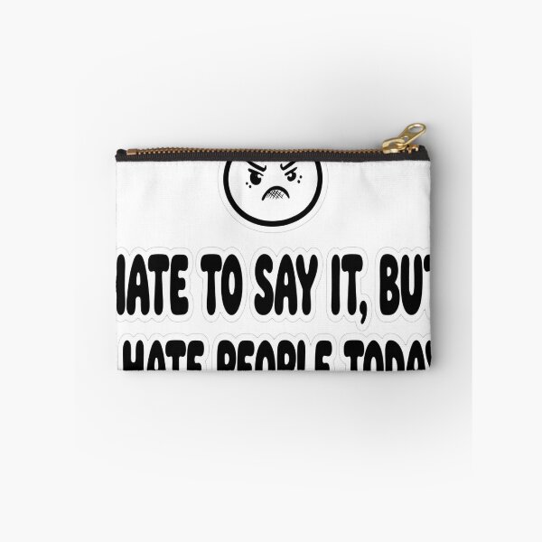 Item preview, Funny Antisocial Sarcastic People Hate Tee designed and sold by Tininai.