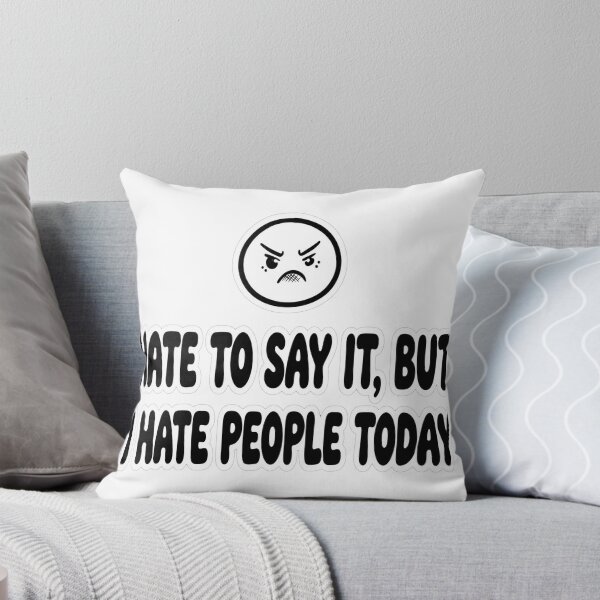 Item preview, Funny Antisocial Sarcastic People Hate Tee designed and sold by Tininai.