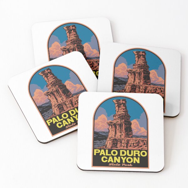 Item preview, Palo Duro Canyon Texas Vintage Travel Badge designed and sold by HalpinDesign.