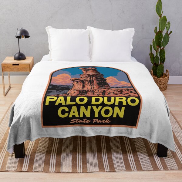 Item preview, Palo Duro Canyon Texas Vintage Travel Badge designed and sold by HalpinDesign.