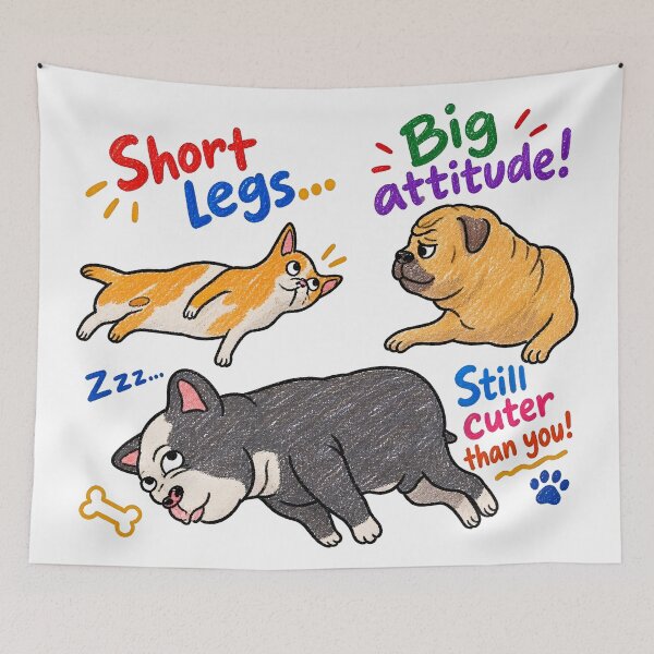 Item preview, Short Legs Pets designed and sold by MOFAPPAREL.