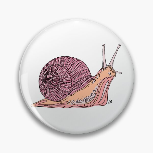 Item preview, Snail Line Art Illustration designed and sold by Evil B Creative.