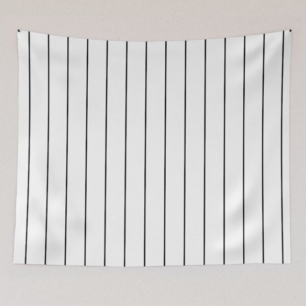 Item preview, Pinstriped black and white pattern designed and sold by RishabhArts1.