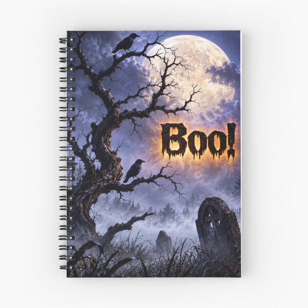 Item preview, Boo! Moonlit Haunted Graveyard designed and sold by Kimberly Palmer.