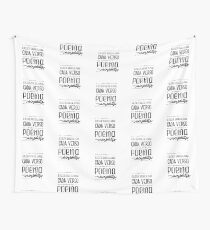 Poema sobre acreditar Wall Tapestry