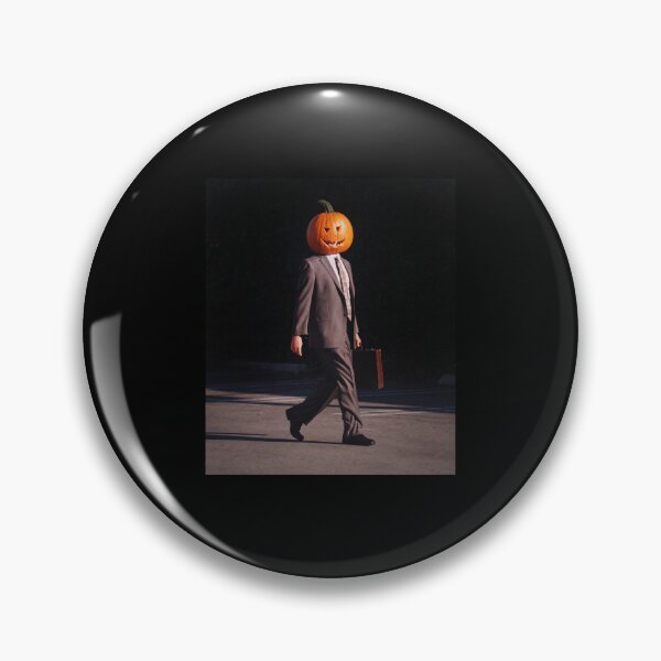 Item preview, Pumpkin Head Businessman Halloween Walking designed and sold by Glow-Paw-Studio.