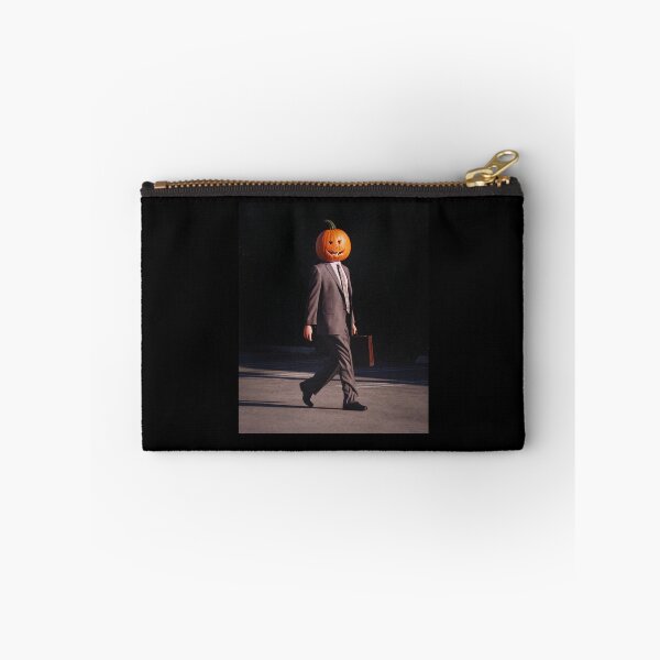 Item preview, Pumpkin Head Businessman Halloween Walking designed and sold by Glow-Paw-Studio.