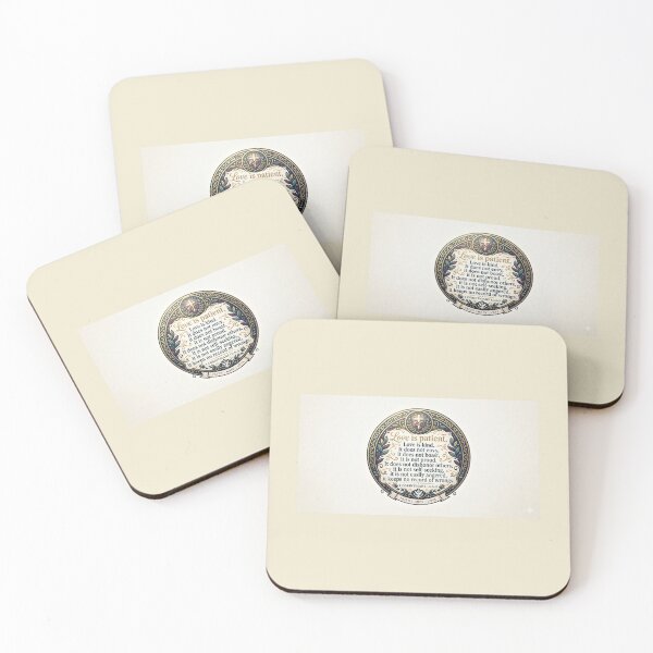 Item preview, Love is patient  designed and sold by The Bumblebee Boutique.