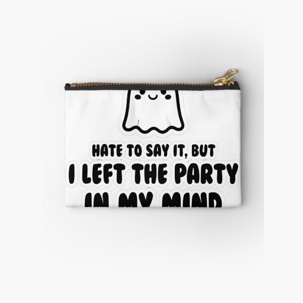 Item preview, Funny Ghost Party Antisocial Exit Tee designed and sold by Tininai.