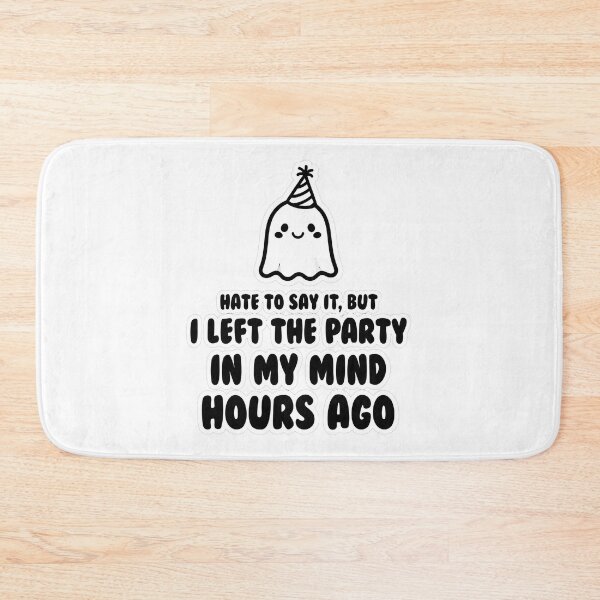 Item preview, Funny Ghost Party Antisocial Exit Tee designed and sold by Tininai.