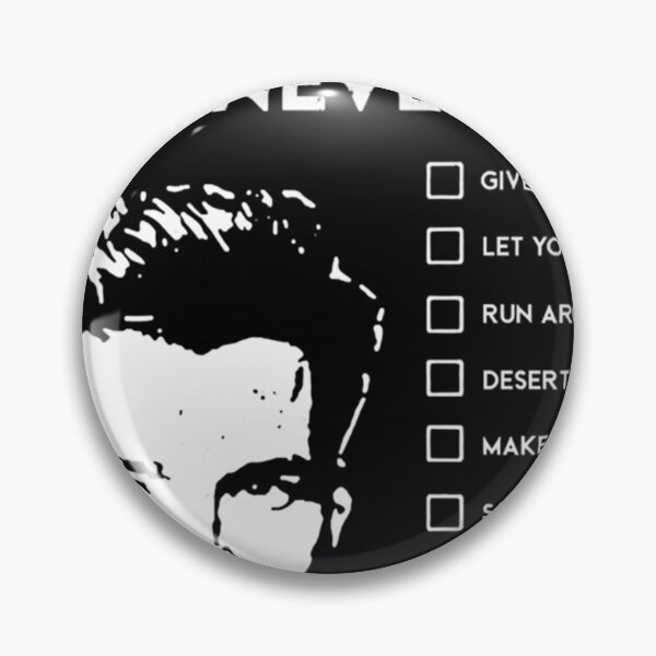 Item preview, Things Rick Astley Will Never Do Checklist designed and sold by PimotaRaku.