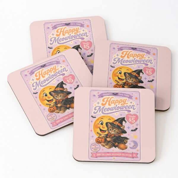 Item preview, Happy Meowloween designed and sold by kawaiistudio.