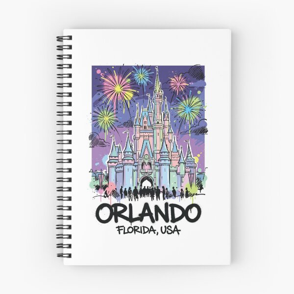 Item preview, Orlando Florida Fairytale Castle USA Art designed and sold by Merch by Das Design Studio.