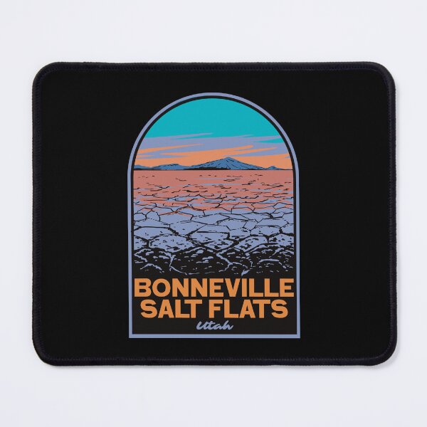 Item preview, Bonneville Salt Flats Utah Vintage Travel Badge designed and sold by HalpinDesign.