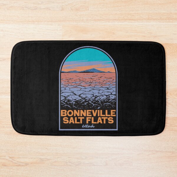 Item preview, Bonneville Salt Flats Utah Vintage Travel Badge designed and sold by HalpinDesign.