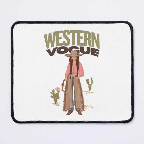 Item preview, Western Vogue Cowgirl Vintage Western Aesthetic designed and sold by Glow-Paw-Studio.