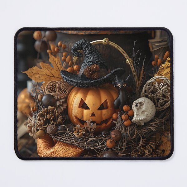 Item preview, Gothic Witch Jack-O'-Lantern: Ultimate Spooky Halloween Decor & Pumpkin Carving Art designed and sold by VibranPalette.