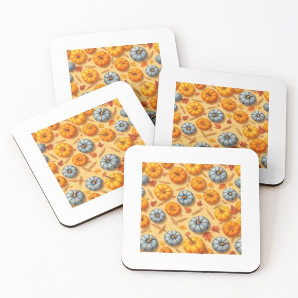 Item preview, Pumpkin Patch Pattern – Autumn Harvest Print designed and sold by Helt-enkelt.