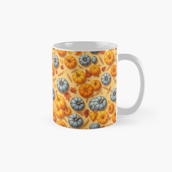 Item preview, Pumpkin Patch Pattern – Autumn Harvest Print designed and sold by Helt-enkelt.