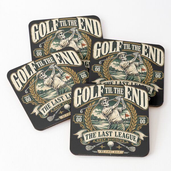 Item preview, Golf Til The End – Vintage Skeleton Golf Club designed and sold by PhilllandArt.