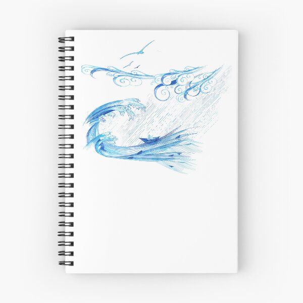 Item preview, An Ode to Hokusai's great Wave designed and sold by LisaLeQuelenec.