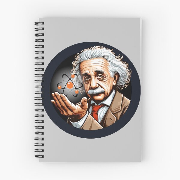 Item preview, Albert Einstein Atomic Science Portrait designed and sold by Heaton-B-Design.