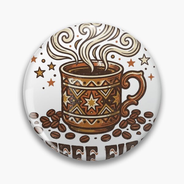 Item preview, Coffee First Retro Coffee Lover Vintage Design designed and sold by meghnad.