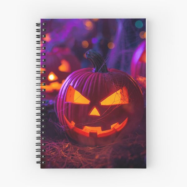 Item preview, Scary Pumpkin Faces – Spooky Jack O’ Lantern Horror Design for Halloween designed and sold by VibranPalette.