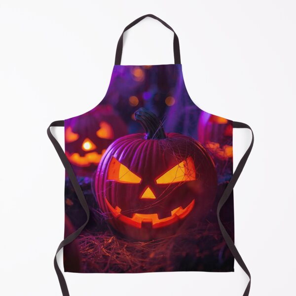 Item preview, Scary Pumpkin Faces – Spooky Jack O’ Lantern Horror Design for Halloween designed and sold by VibranPalette.