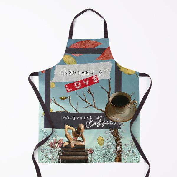 Item preview, love and coffee, digital collage designed and sold by GiSilver.