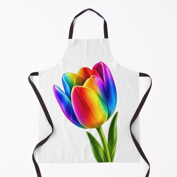 Item preview, Vibrant Rainbow Tulip in Full Color designed and sold by Kimberly Palmer.