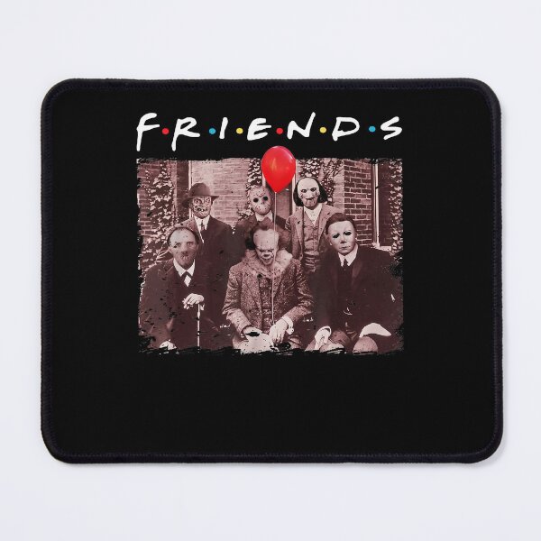 Item preview, Friends Horror Icons Vintage Halloween Spooky Season designed and sold by Glow-Paw-Studio.