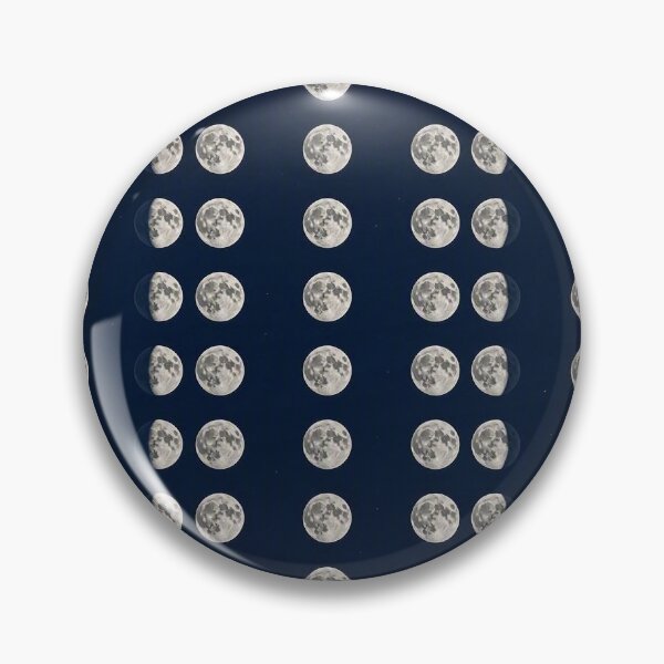 Item preview, Moon Phases Pattern – Celestial Night Sky Print designed and sold by Helt-enkelt.